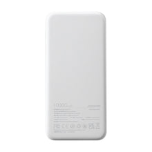 Заредете изображение във визуализатора на галерията – Joyroom powerbank 10000mAh Dazzling Series 12W white (JR-T016)
