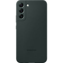 Заредете изображение във визуализатора на галерията – Samsung Silicone Cover Rubber Silicone Cover Case for Samsung Galaxy S22 dark green (EF-PS901TGEGWW)
