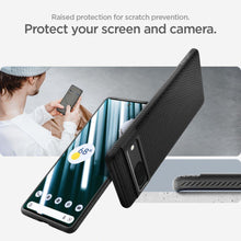 Заредете изображение във визуализатора на галерията – Spigen Liquid Air case for Google Pixel 7 black

