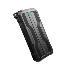 Заредете изображение във визуализатора на галерията – Powerbank 10000mAh Joyroom JR-L016 with built-in USB-C/micro USB/ Lightning cables - black
