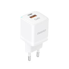 Заредете изображение във визуализатора на галерията – Wall charger GaN 33W PPS USB C/USB Dudao A13Pro - white
