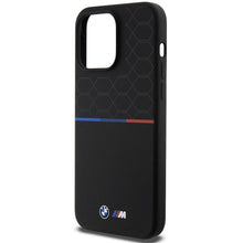 Заредете изображение във визуализатора на галерията – BMW M Silicone Pattern MagSafe case for iPhone 15 Pro Max - black
