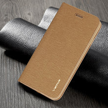 Заредете изображение във визуализатора на галерията – Vennus Book Case with frame for Samsung Galaxy A14 5G gold
