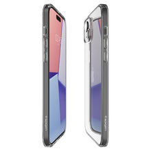 Заредете изображение във визуализатора на галерията – Spigen Air Skin Hybrid, crystal clear - iPhone 15 Plus
