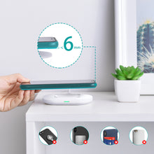 Заредете изображение във визуализатора на галерията – Choetech wireless fast charger 15W LED white (T550-F)
