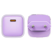 Заредете изображение във визуализатора на галерията – Acefast A53 PD 30W GaN USB-C charger with display - purple
