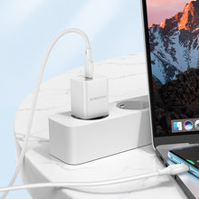 Заредете изображение във визуализатора на галерията – Borofone Wall charger BN13 Safety GaN - Type C - PD 30W white
