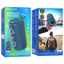 Заредете изображение във визуализатора на галерията – Borofone Portable Bluetooth Speaker BR37 Noble blue
