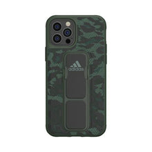 Заредете изображение във визуализатора на галерията – Adidas SP Grip Case Leopard iPhone 12/ 12 Pro green/zielony 43720
