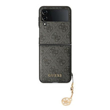 Заредете изображение във визуализатора на галерията – Original Case GUESS - hardcase 4G Charms Collection GUHCZF4GF4GGR for Samsung Galaxy Z Flip 4 Grey
