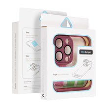 Заредете изображение във визуализатора на галерията – MINI BUMPERS with camera island protection Case for IPHONE 15 PRO MAX cherry
