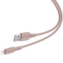 Заредете изображение във визуализатора на галерията – Baseus Colourful Cable USB / Lightning 2.4A 1.2m pink (CALDC-04)
