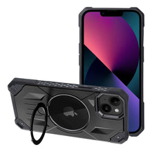Заредете изображение във визуализатора на галерията – Armor Mag Cover case compatible with MagSafe for IPHONE 13 / 14 black
