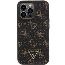 Заредете изображение във визуализатора на галерията – Original Case GUESS hardcase 4G Triangle Metal Logo GUHCP13LPG4GPK for Iphone 13 Pro black
