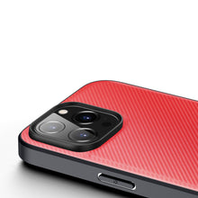 Заредете изображение във визуализатора на галерията – Dux Ducis Fino case and nylon cover for iPhone 14 Pro Max red
