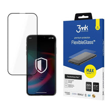 Заредете изображение във визуализатора на галерията – Tempered glass for iPhone 14 hybrid flexi 7H from the 3mk FlexibleGlass Max series
