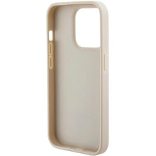 Заредете изображение във визуализатора на галерията – Guess Croco Triangle Logo case for iPhone 15 Pro - gold
