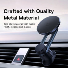 Заредете изображение във визуализатора на галерията – BASEUS car holder for air vent compatybile with MagSafe MagPro C40161200121-00/BS-CW02
