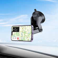 Заредете изображение във визуализатора на галерията – Borofone Car holder BH97 NT Ice magnetic with suction cup black

