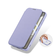 Заредете изображение във визуализатора на галерията – Dux Ducis Skin X Pro case with magnetic ring / stand for Samsung S24 - purple
