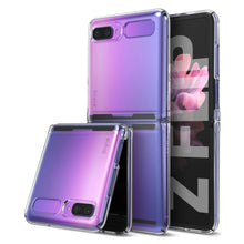 Заредете изображение във визуализатора на галерията – Ringke Slim Ultra-Thin TPU Cover for Samsung Galaxy Z Flip transparent (SLSG0043)
