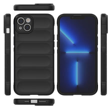 Заредете изображение във визуализатора на галерията – Magic Shield Case case for iPhone 14 Plus flexible armored dark blue cover
