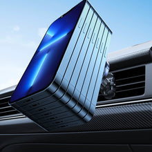 Заредете изображение във визуализатора на галерията – Joyroom Magnetic Car Phone Holder for Air Vent Black (JR-ZS313)
