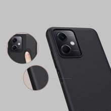 Заредете изображение във визуализатора на галерията – Nillkin Super Frosted Shield case for Xiaomi Redmi Note 12 5G / Poco X5 5G cover + phone stand black

