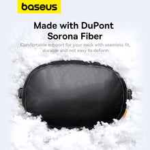 Заредете изображение във визуализатора на галерията – Baseus ComfortRide Series car headrest cushion with 2 materials - black
