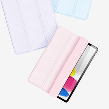 Заредете изображение във визуализатора на галерията – Dux Ducis Copa case for iPad 10.9'' 2022 (10 gen.) smart cover stand pink
