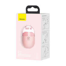 Заредете изображение във визуализатора на галерията – Baseus C2 mini office vacuum cleaner with AA batteries pink (CRXCQC2A-04)
