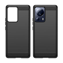 Заредете изображение във визуализатора на галерията – Carbon Case case for Xiaomi 13 Lite flexible silicone carbon cover black
