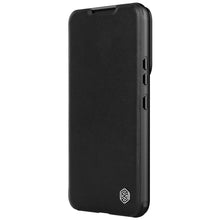 Заредете изображение във визуализатора на галерията – Nillkin Qin Leather Pro Case for Samsung Galaxy S23 Flip Cover Camera Cover Black
