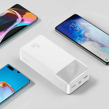 Заредете изображение във визуализатора на галерията – Power bank baseus bipow - 30 000mah lcd quick charge pd15w white ppdml-k02 - TopMag

