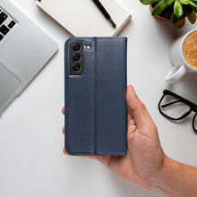 Заредете изображение във визуализатора на галерията – Smart Magneto book case for SAMSUNG A05 navy
