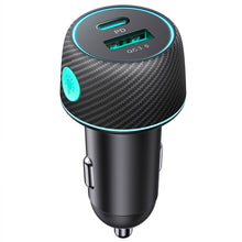 Заредете изображение във визуализатора на галерията – Car charger 60W USB-C USB-A Joyroom JR-CCN01 | black
