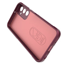 Заредете изображение във визуализатора на галерията – Magic Shield Case for Samsung Galaxy A24 4G flexible armored cover burgundy
