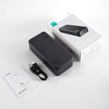 Заредете изображение във визуализатора на галерията – Joyroom powerbank 30000mAh Dazzling Series 22.5W black (QP196)
