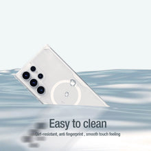 Заредете изображение във визуализатора на галерията – Nillkin Nature Pro armored case with a magnetic ring for Samsung Galaxy S24 Ultra - white
