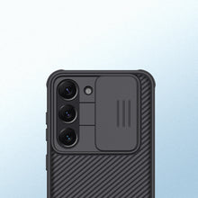 Заредете изображение във визуализатора на галерията – Nillkin CamShield Pro Case for Samsung Galaxy S23 cover with camera cover green
