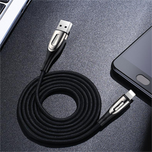 Заредете изображение във визуализатора на галерията – Joyroom Sharp Series cable with fast charging USB-A - Lightning 3A 3m black (S-M411)
