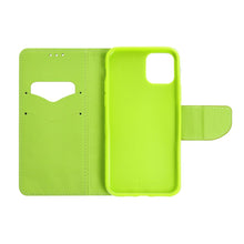 Заредете изображение във визуализатора на галерията – Fancy Book case for SAMSUNG S23 ULTRA navy / lime
