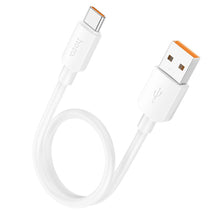 Заредете изображение във визуализатора на галерията – HOCO cable USB to Type C Hyper Power Delivery 100W X96 25cm white
