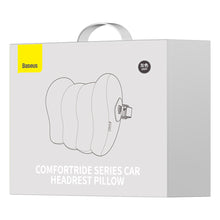 Заредете изображение във визуализатора на галерията – Baseus ComfortRide CNTZ000013 car headrest cushion gray

