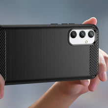 Заредете изображение във визуализатора на галерията – Carbon Case case for Realme 10 Pro flexible silicone carbon cover black
