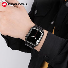 Заредете изображение във визуализатора на галерията – FORCELL F-DESIGN FA10 strap for Apple Watch 38/40/41mm black
