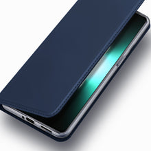 Заредете изображение във визуализатора на галерията – Dux Ducis Skin Pro Case For Realme GT Neo 5 / Realme GT3 Flip Cover Card Wallet Stand Black
