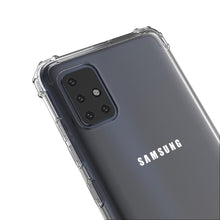Заредете изображение във визуализатора на галерията – Wozinsky Anti Shock durable case with Military Grade Protection for Samsung Galaxy A51 transparent
