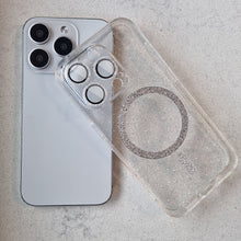 Заредете изображение във визуализатора на галерията – Glitter Magsafe Case for Iphone 14 Pro Max transparent
