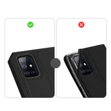 Заредете изображение във визуализатора на галерията – DUX DUCIS Skin X Bookcase type case for Samsung Galaxy A71 5G black
